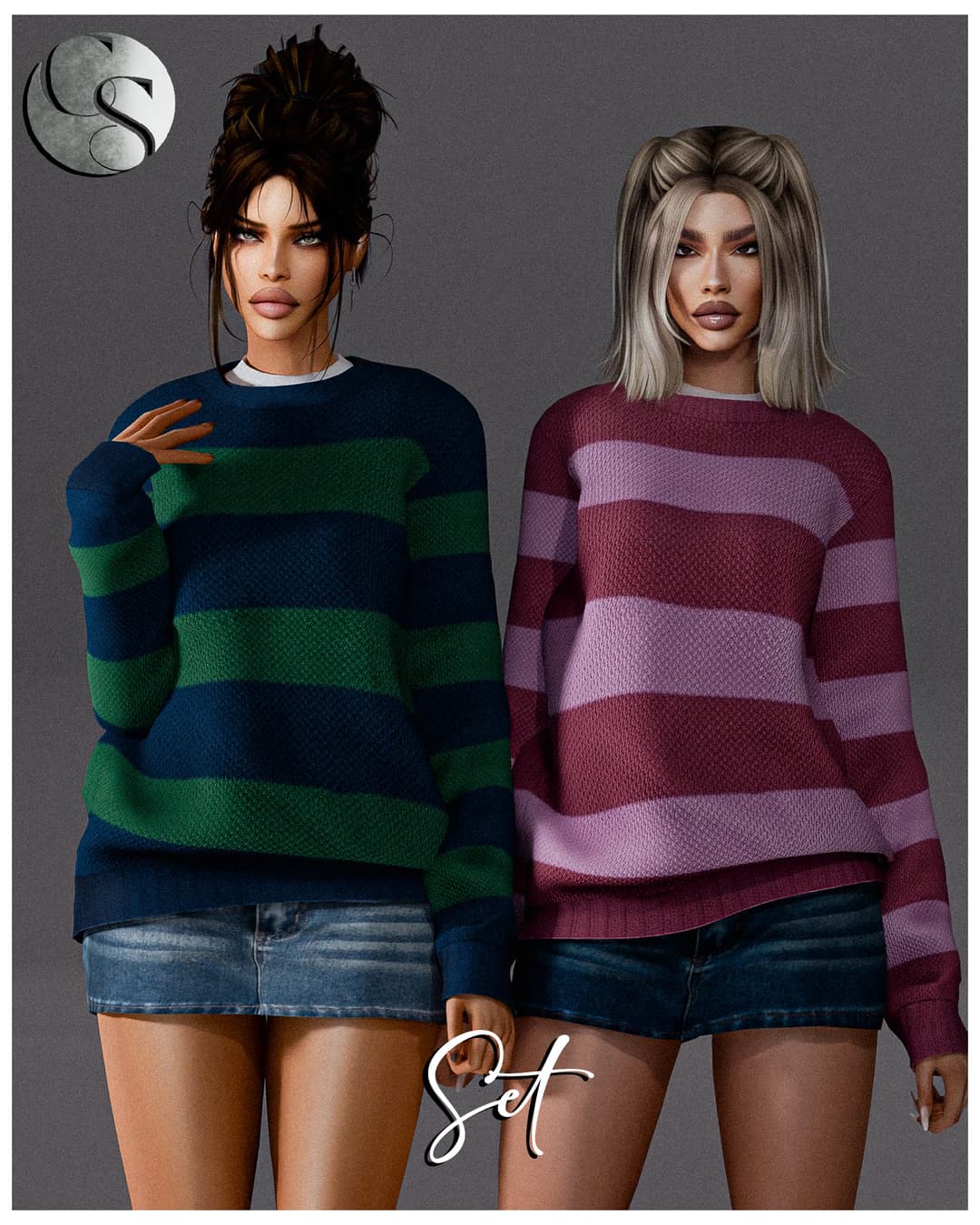 Галерея мода Сет одежды Rebel Aesthetic Collection #1